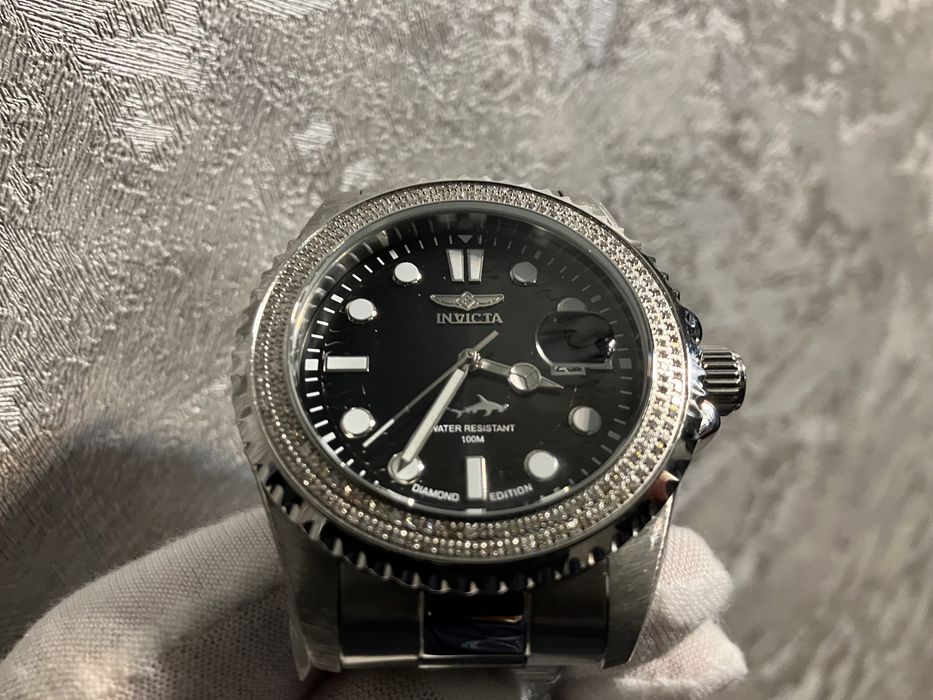 Часы мужские, бриллиантовые