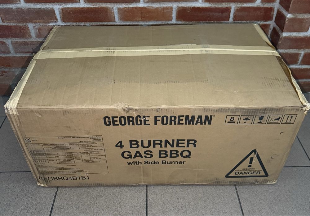 George Foreman 4 burner gas bbq noi sigilate