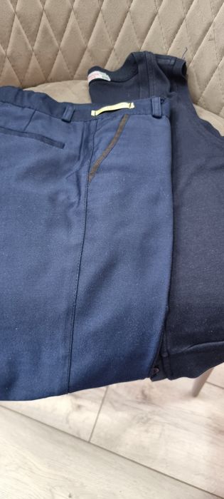 Школьное штаны и жилет