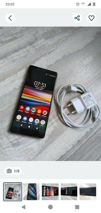 Sony Xperia L3 cu încărcător