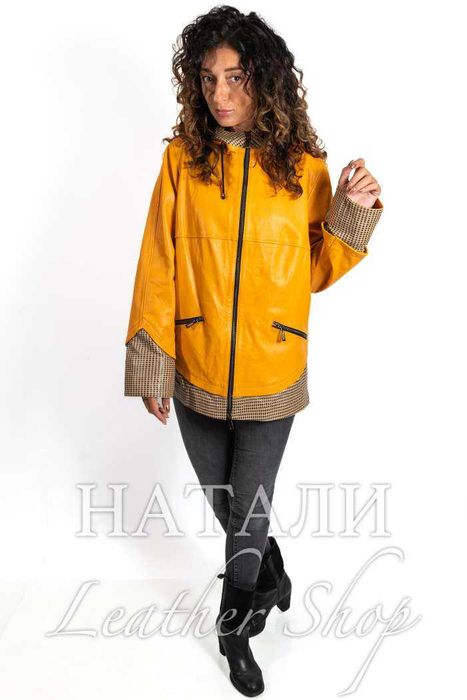 Дамско кожено яке Елеонора