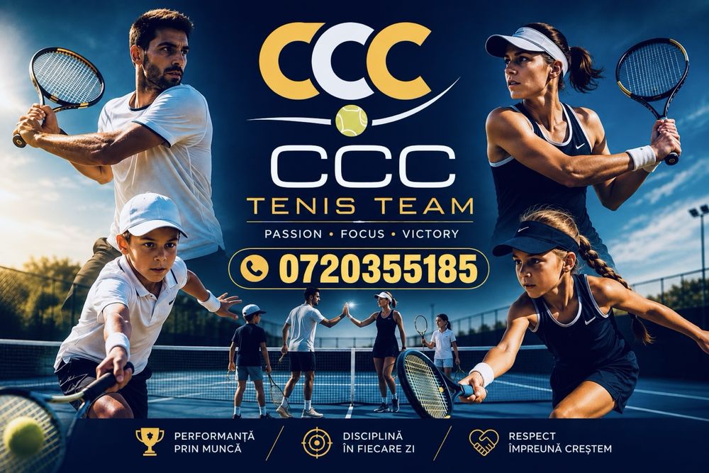 Lecții , inițiere tenis copii & adulți