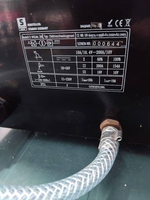 Wig заваръчн апарад,,аргон,,200amp