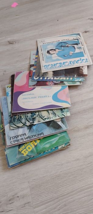 Виниловые пластинки маленькие