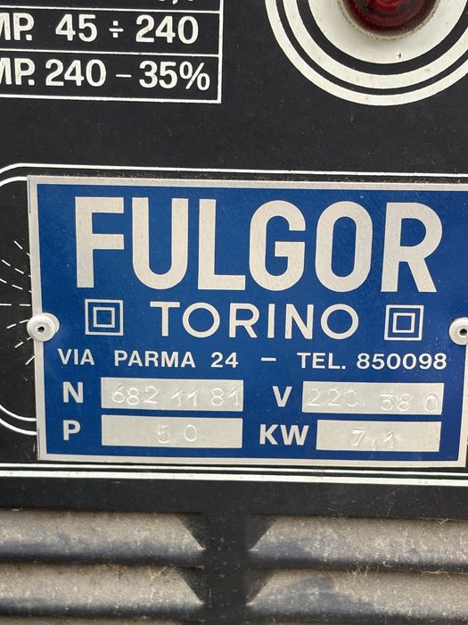 Aparat de sudura trifazic