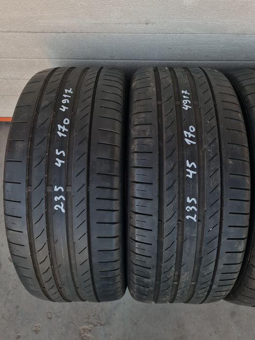 Летни гуми 4 броя CONTINENTAL ContiSportContact5 235 45 R17 дот 4717