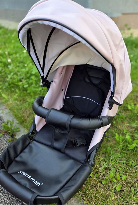 Vând Cărucior Krausman Trend Pro Pink 3 în 1