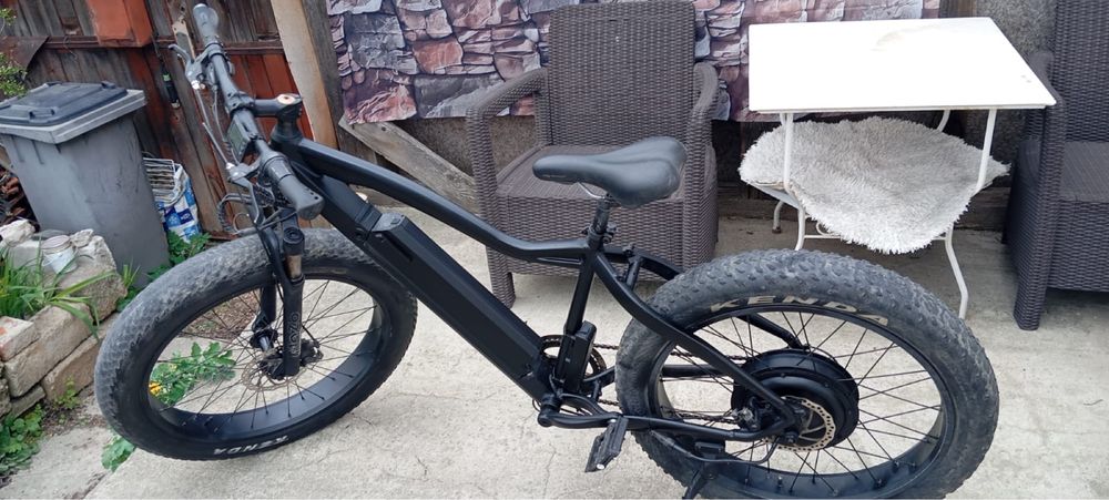 Mtb electric motor 2000w baterie 17 ah fat tire bike