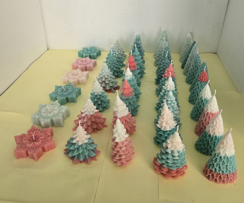 Свещи ръчна изработка