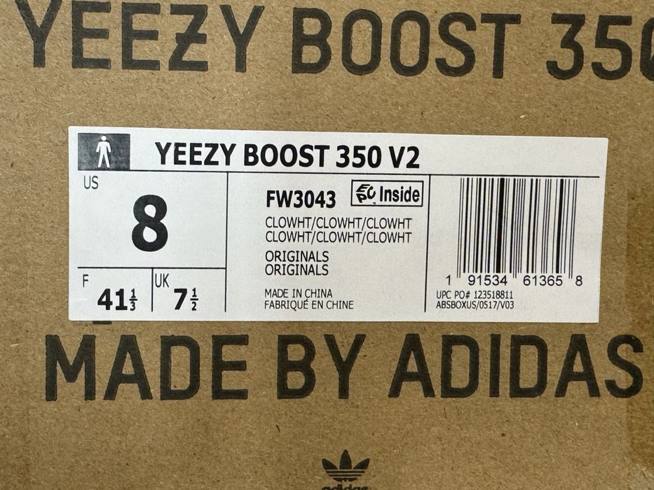 Yeezy 350 V2 Cloud White Pk Premium