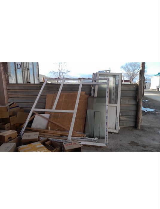 Пластиковый окно дверь для сорокотонный контейнер состояние отличное б