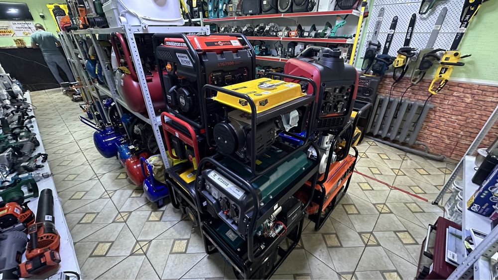 Распродажа!Скидки! Бензиновый Генератор