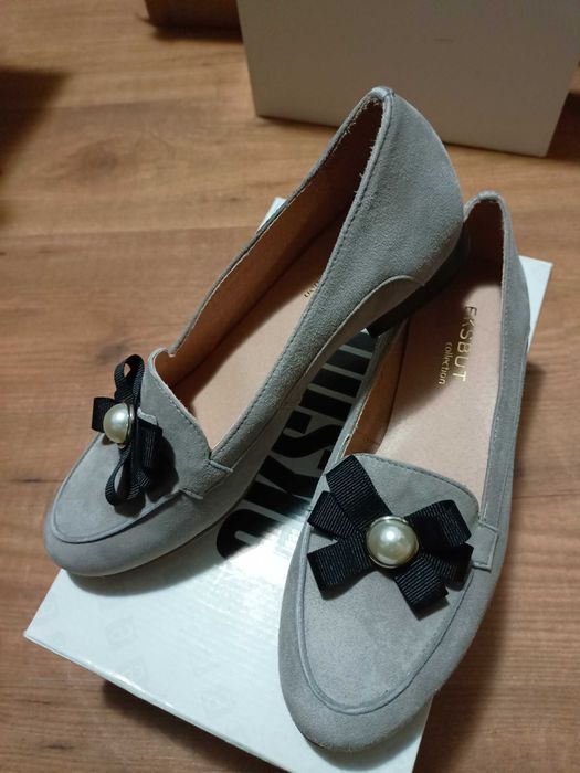 Pantofi loafer piele Eksbut