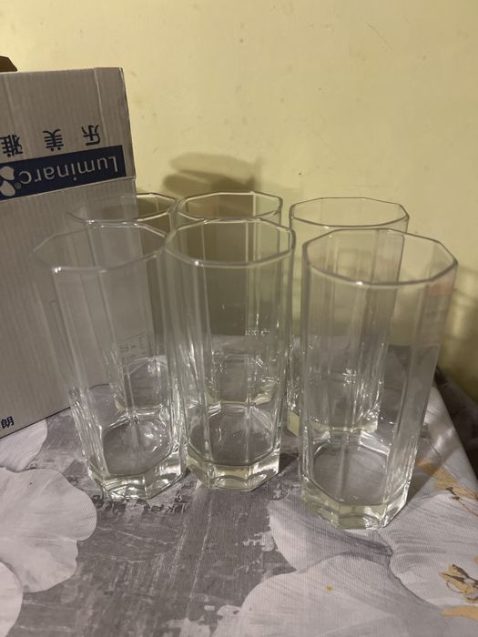 Новые Стаканы люминар 6 шт