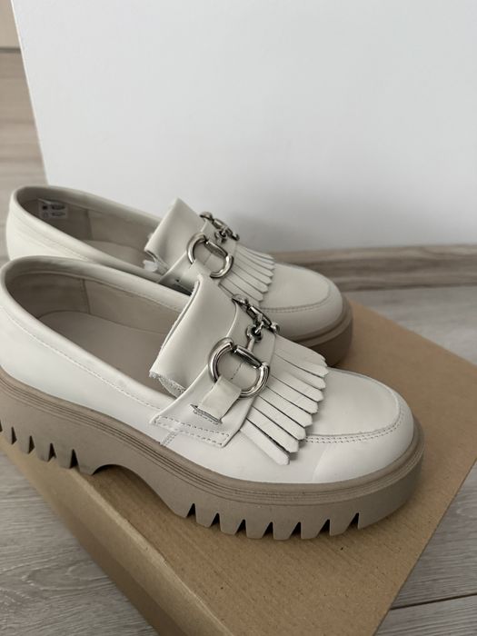 Mocasini piele noi marimea 37