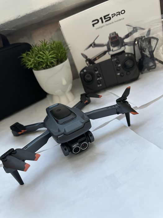 Дрон P15 - Мощен безчетков дрон с HD камера и стабилизация