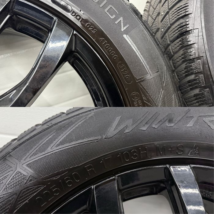 Jante 5x114,3 Kia Hyundai Renault 225/60/r17 iarna