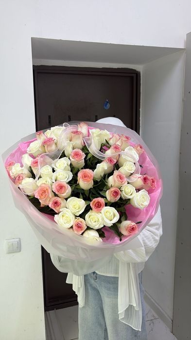 Букет цветов. 51 роза
