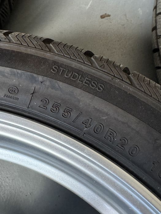 Джанти с гуми оригинални Audi 20 цола 5х112 , 66.5