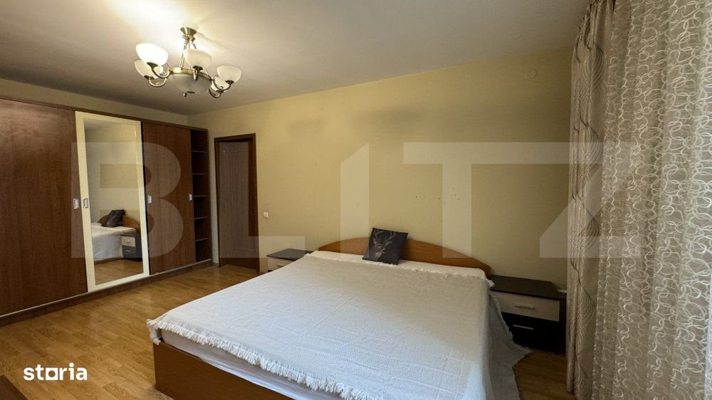 Apartament 2 camere, et. 1, CT, 60 mp, zona Ciuperca