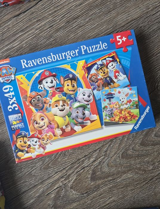 ЛОТ от пъзели за 5+ Ravensburger, Trefi на Peppa Pig  Mickey Mouse Paw Patrol Planes саломети Пепа Пиг  Мики Маус Пес Патрул
