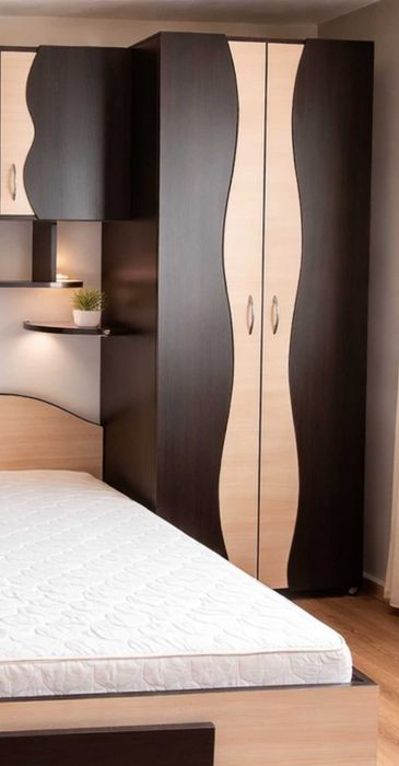 Dormitor complet de vânzare – cu saltea inclusă