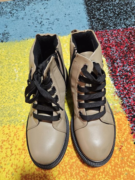 Ghete piele Luca di Gioia