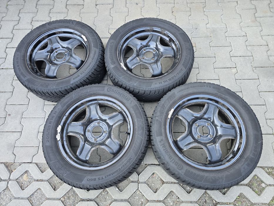 Set Roti Dacia / Renault 4x100, 205/55 R16 Sandero Logan Lodgy Doker Clio Captur