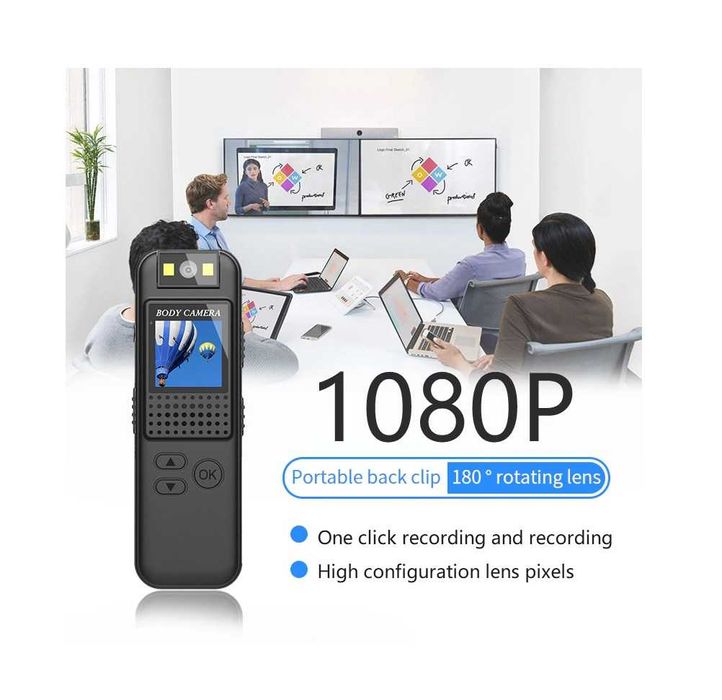 Цифровая камера FHD 1080P. Видеорегистратор ночного видения. 2026г