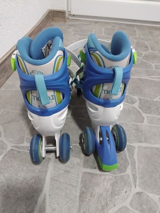 Детски  сини ролери