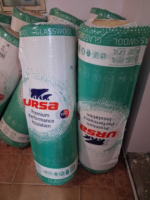 Стъклена минерална вата 100мм