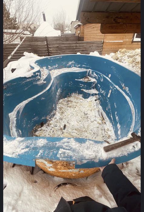 Продам  полипропиленовый  бассейн