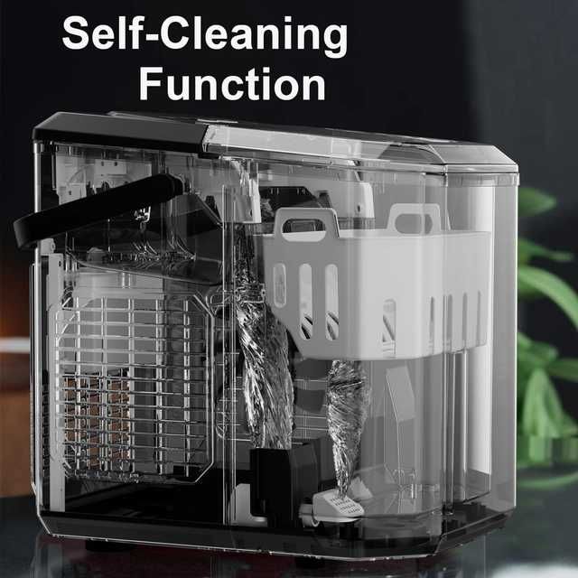 Aparat portabil gheata alb 6 min autocuratare 12kg/zi TRANSP GRATUIT!!