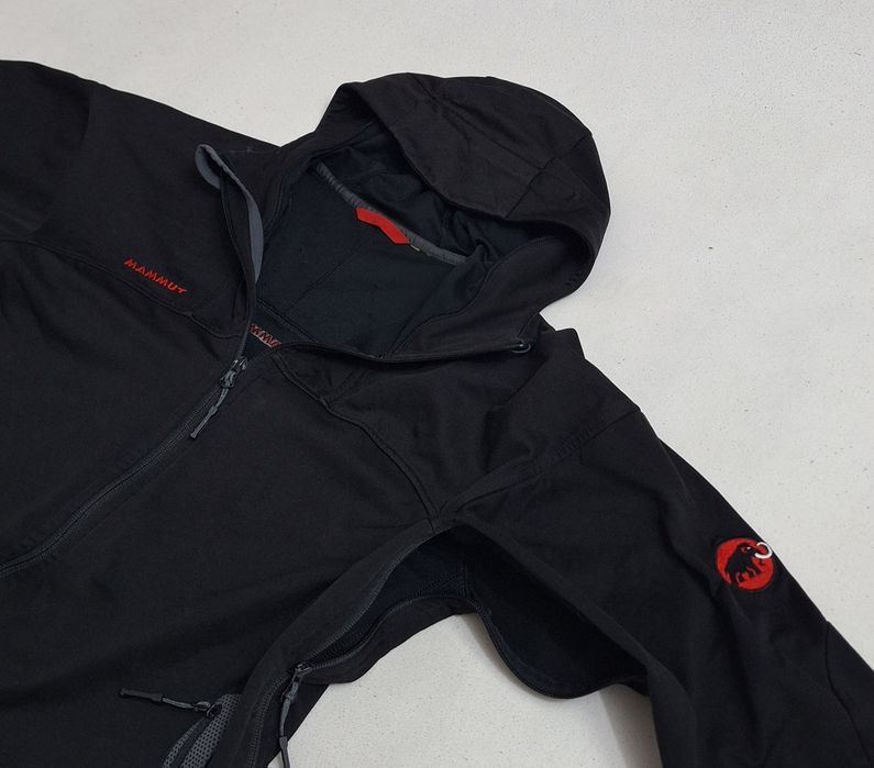 Geaca tehnică MAMMUT Softech, jacheta Windstopper Softshell mărimea M/L unisex