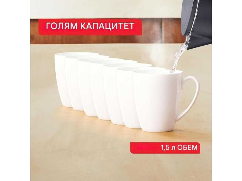 Електрическа Кана за Вода Tefal Thermo Protect KO1408E0, 1.5L