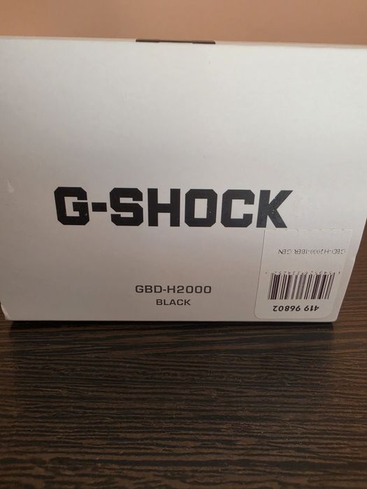 Casio G-Shock  GBD-H2000 BLACK