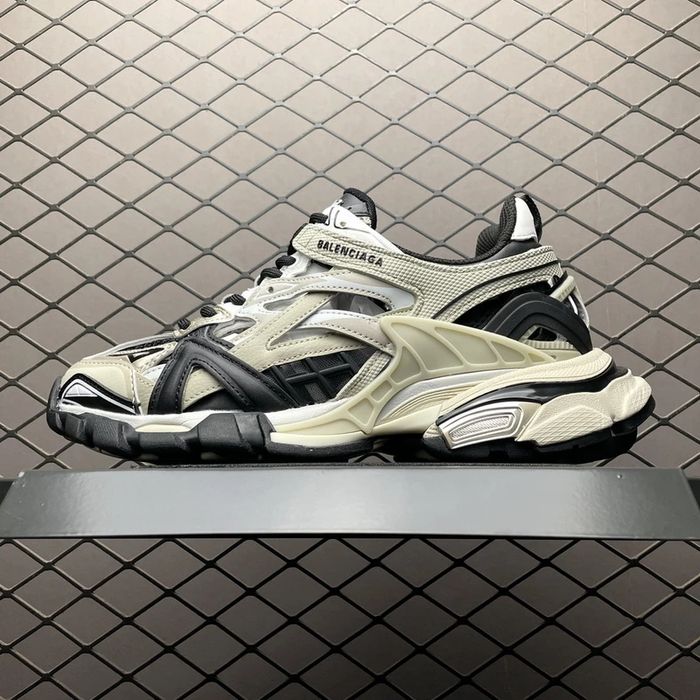 Balenciaga Track.2 Beige Black/White