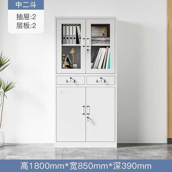 Архивный металлический шкаф для хранения документов с ключевым замком