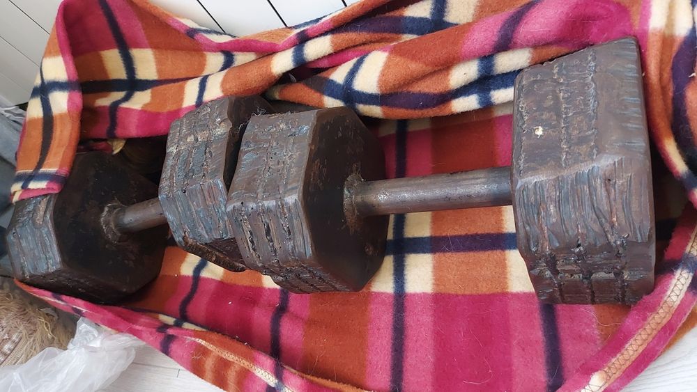 Штанга и гантели