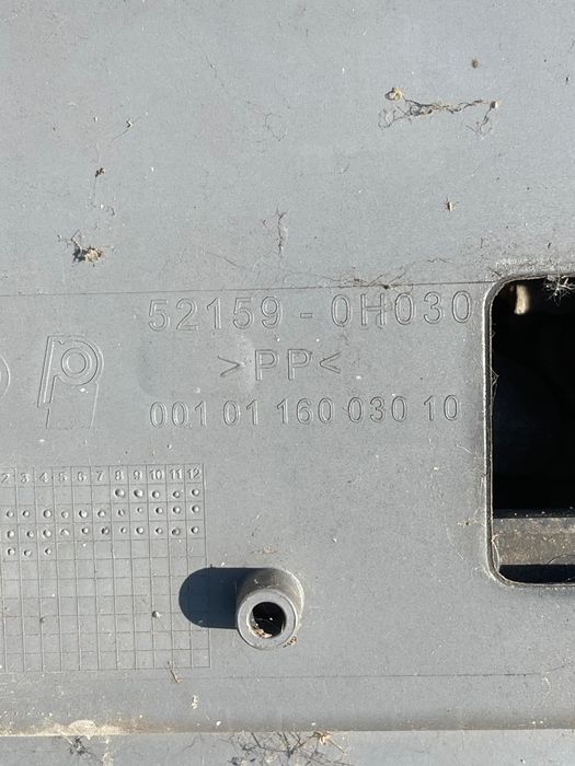 Bara Spate Toyota Aygo _B1_ 2005 - >