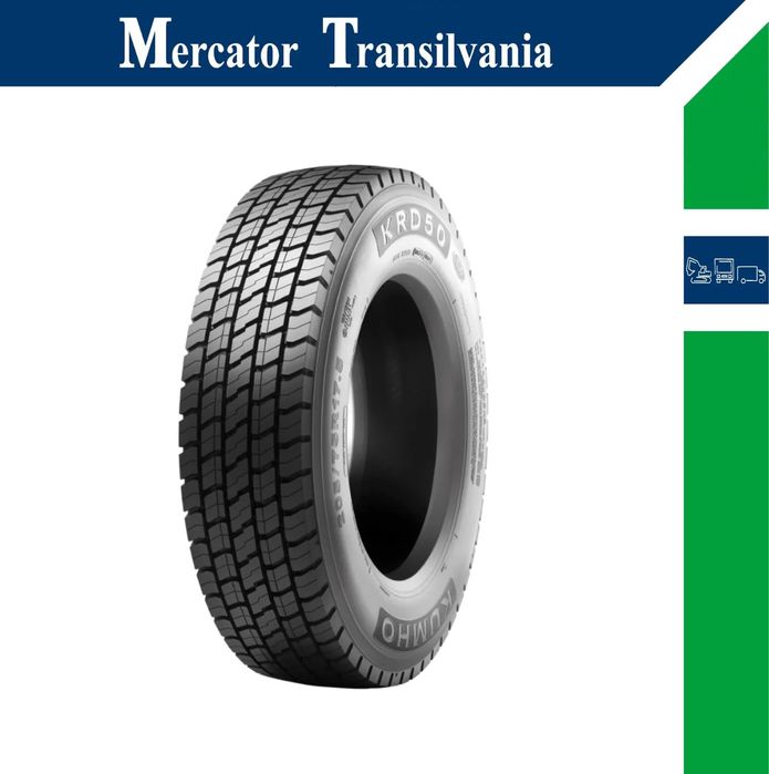 Anvelopa NOUA 265/70R19.5 Kumho KRD50, M+S*, Regional, Tractiune, 140/138M