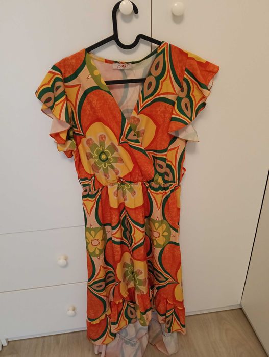 Rochie de vara portocalie