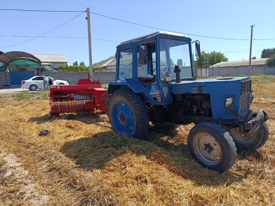 Belarus MTZ 80 & Zet 511 press padborshik