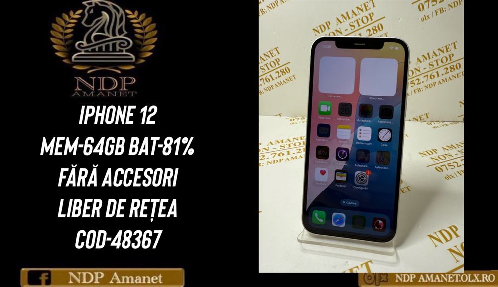 NDP Amanet Braila Iphone 12 (48367)