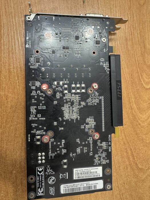 Продам видокарту 1050TI