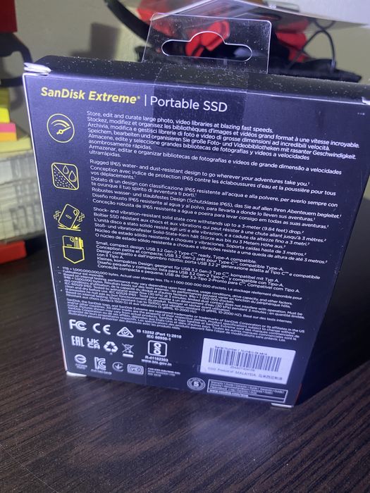 SSD extern Sandisk  1 tb