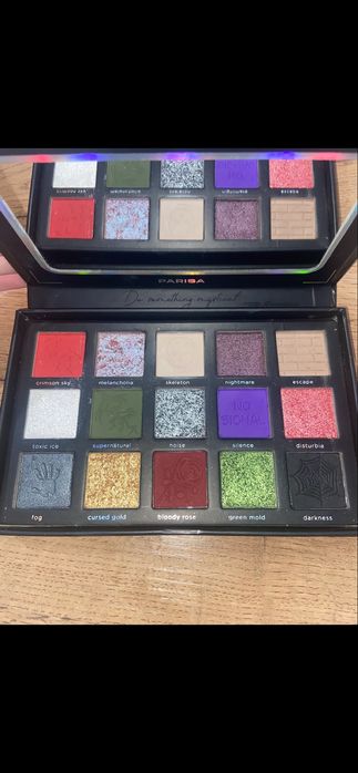 Палетки теней ))