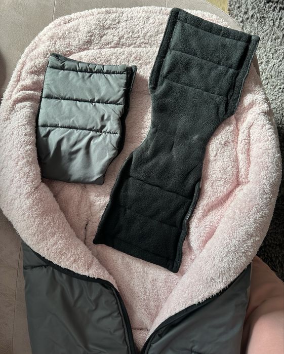 Зимен спален чувал за количка с ръкавици + подарък лятна подложка