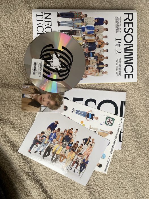 NCT resonance pt. 2 depatrure version кпоп албум