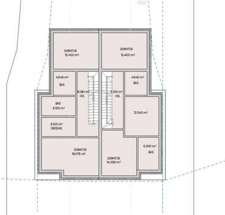 Teren intravilan 709mp autorizat pentru duplex | Borhanci